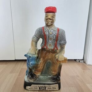 Jim Beam 100 Years Empty Bottle - Collectors Item